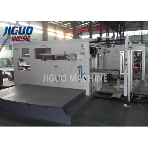 Quality JIGUO 450×400mm Semi Automatic Die Cutting Machine Flatbed Cardboard Box for sale