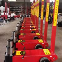 China 40/80 Ton Pneumatic Hydraulic Jack For Truck factory