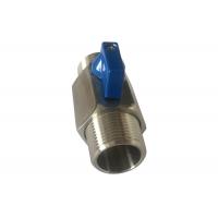 Quality Stainless steel 304, 316 bsp, bspt, npt threaded mirror polished MINI ball valve for sale