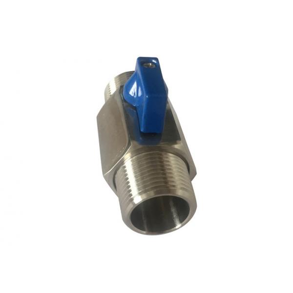 Quality Stainless steel 304, 316 bsp, bspt, npt threaded mirror polished MINI ball valve for sale