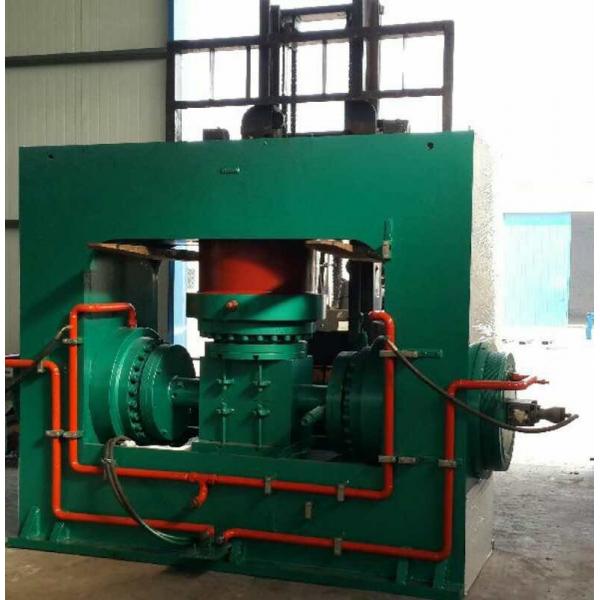 Quality 380V Hydraulic Forming Machine For A234 WPB Straight Tee And Reducing Tee for sale