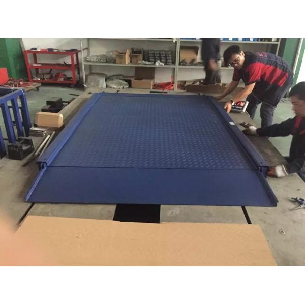 Quality Large Industrial Floor Weighing Scales 1.5x1.5M Tread Plate With Epoxy Baking Paint for sale