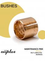 China Wrapped Perforated Bronze Bushing | CuSn8 Material factory