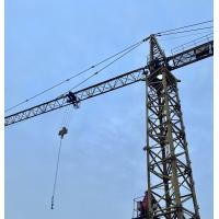 Quality Luffing Jib Hammer Head Tower Crane 6 Ton for sale