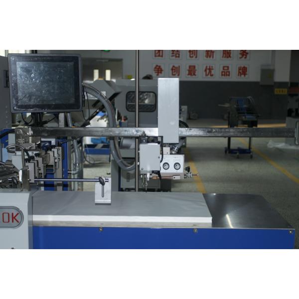 Quality High Precision Leaflet Folding Machine With 480mm Width Belt Driving for sale