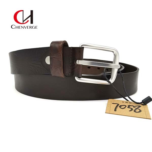 Quality Practical Rustproof Genuine Leather Belt Multiscene Wear Resistant for sale