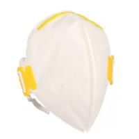 China High Performance Ffp1 Dust Mask White Color With Latex Free Elastic Strap for sale