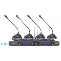 China UHF four channels fixed-frequency wireless conference microphone K-304 for sale