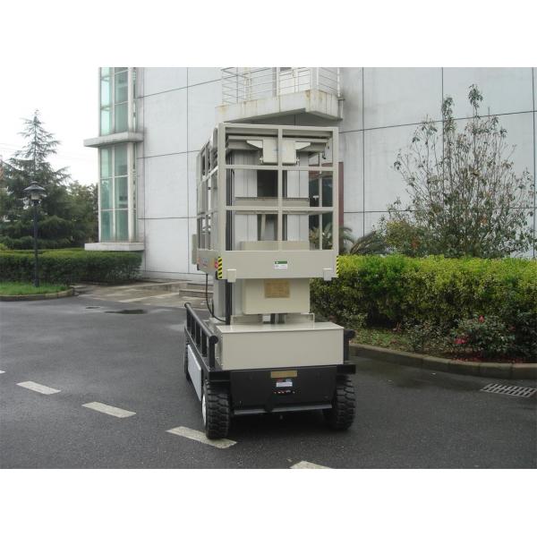 Quality 10m  Four Mast Self Propelled Aerial Lift 300kg Capacity For Auto Stations for sale