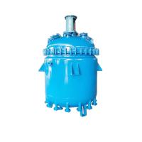 China Paddle 300L Chemical Reactor Cladding Cubic Glass Lined Reactor factory