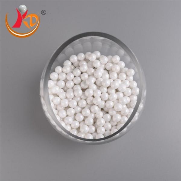 Quality 1.5mm Zirconia Oxide Ball Sanding Abrasive Tools Fiber White Color for sale