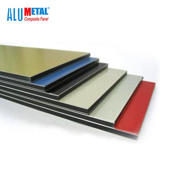 Quality 4mm PVDF Coated 3003 Alloy Aluminium Sheet Wall Cladding Composite Board Antibacterial ISO9001 for sale