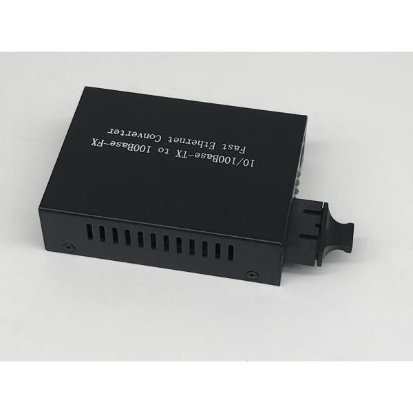 Quality One Rj45 Port 10 / 100M Fiber Ethernet Media Converter , Multimode Media Converter Dual Fiber for sale