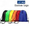 China Polyester Drawstring Backpack Backpack Pocket for Camping Hiking Traveling factory