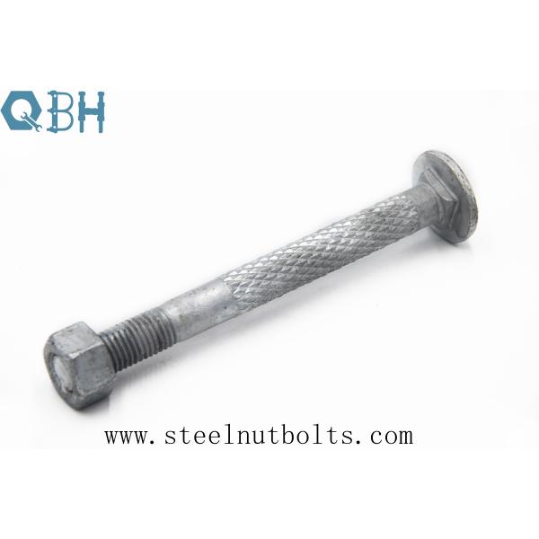Quality A394T-1 HDG Carbon Steel Step Bolts 3/4-10X8-1/2 With A194-2H heavy hex Nuts for sale