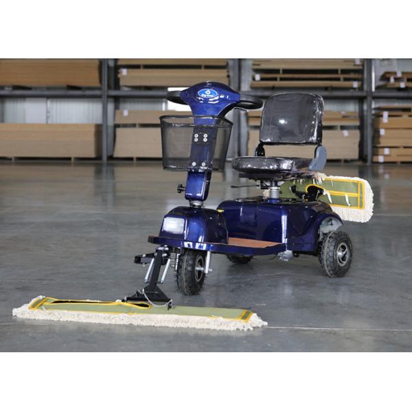 Quality OEM / ODM Wireless Floor Mopping Machine Dust Cart Scooter 900MM Cleaning Width for sale