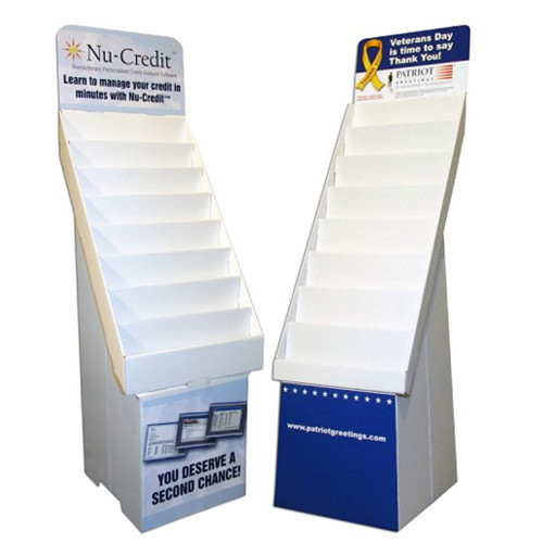 China Cardboard Display Rack for Gift Cards for sale