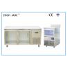 China Air Cooled Glass Door Refrigerator , Multiply Shelves Under Worktop Freezer factory