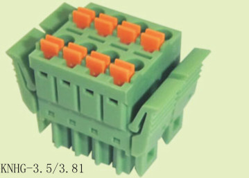 Quality Simple Plug In PCB Terminal Block Wire Range 28 - 16 AWG Connector Terminal for sale