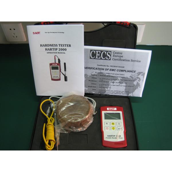 Quality Battery Digital Lcd Backlight Portable Leeb Hardness Tester Rs232 for sale