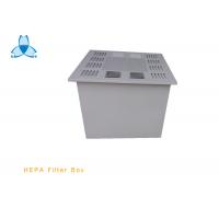China High Efficiency HEPA Air Filter Box , HEPA Air Supply Unit For Clean Room factory
