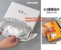 China OEM Logo aluminium foil for food packing, disposable small foil tray, small aluminium foil container,Food grade aluminum factory