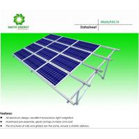China Customized Solar Power Ground Mounting Systems Aluminum Solar Panel Mounted System factory