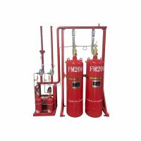 China Red FM200 Fire Extinguishing System For High Fire Rating A Fires 90L factory