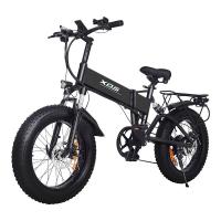 china Customizable Fat Tire Folding Electric Bicycle with LCD Display