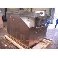Quality Milk / Juice Processing Types Ice Cream Homogenizer Two stages manual type for sale