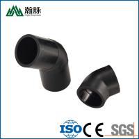 China High Quality Hdpe Pipe Fittings Fast Delivery Elbow Hdpe Pipe Fitting Connector factory