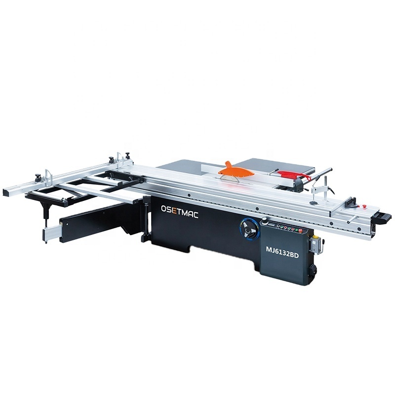 China 300mm Woodworking Sliding Table Saw 5.5KW + 1.1KW Sliding Table Table Saws factory