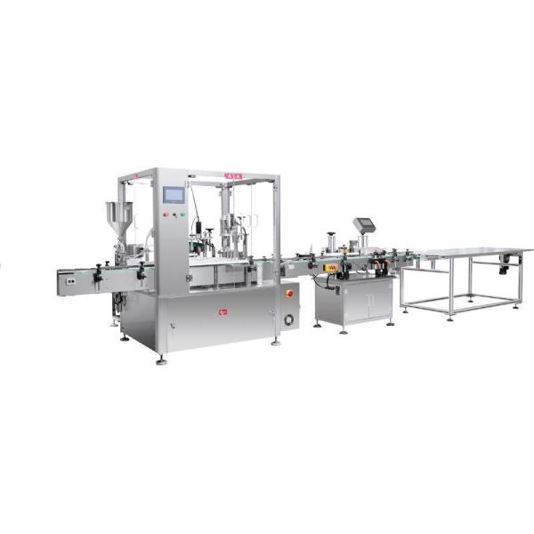 Quality Perfume Cosmetic Liquid Filling Machine With Conveyor 20-50BPM for sale