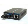 China 10/100/1000Base-T Gigabit  UTP Fiber Ethernet Media Converter 0-120KM factory