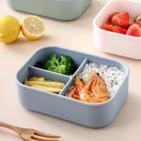 Quality Silicone Bento Box for Kids, Toddlers and Adults - Microwave, Dishwasher, Freezer and Oven safe - Lunch, Snack for sale