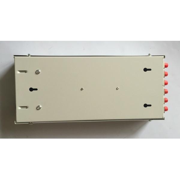 Quality Mini Wall Outlet Fiber Distribution Box 4 / 8 / 12 Core FTTH Termination Box for sale