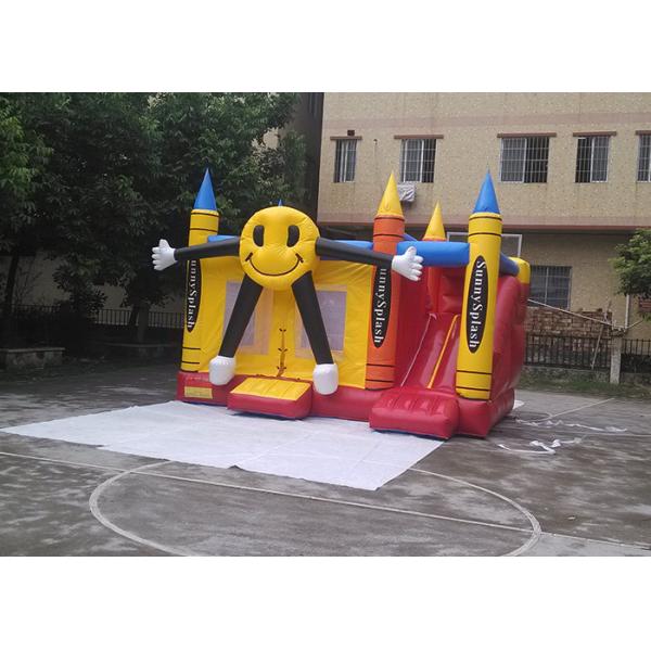 Quality Commercial Grade Durable Smile Face Inflatable Jumping House For Party for sale