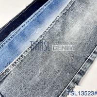 China 180cm Wide Width Indigo Sanforizing Cotton Spandex Twill Denim Fabric For Shirt Jeans factory