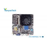 China ITX-HM76DL119 HM76 Chipset Mini ITX Motherboard / Motherboard Mini Itx Intel 2nd 3rd Generation factory