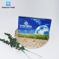China Customizable Waterproof Stone Paper Offset Printing Desk Calendar for sale