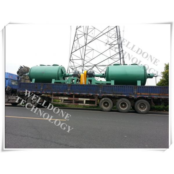 Quality Animal Fat Vacuum Paddle Dryer High Vacuum Degree 0 . 8 - 40Ton 50 / 60Hz for sale