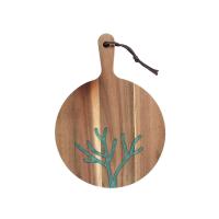 China Tabletop BSCI Wooden Chopping Board With Handle Kitchen Tools factory