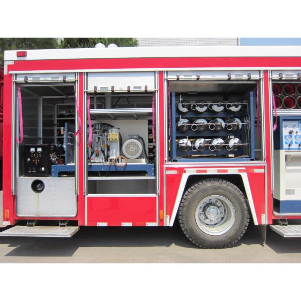 Quality ISUZU Diesel Emergency Fire Truck , Rescue Fire Safety Vehicle 4x2 for sale