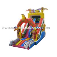 China Home Use Inflatable Slide In Safari Park Design For Children Party And Holiday factory