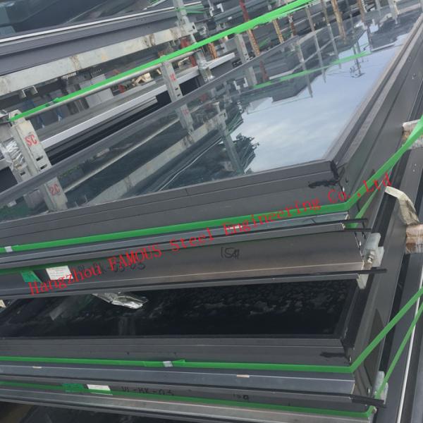 Quality 6mm 12A 6mm Aluminium Frame Glass Window for sale