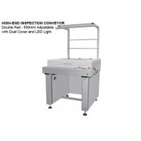 Quality High-End PCB Inspection Conveyor With Dust Cover And LED Light 550mm Max Width for sale