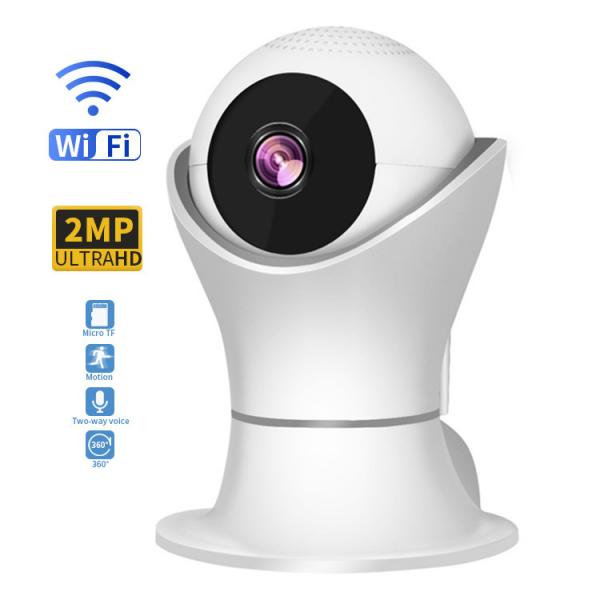 Quality 1080P Eyeball Shape Wireless IP Camera For Indoor Home Security for sale
