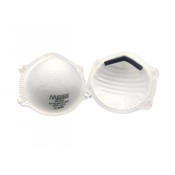 Quality Cup Shaped Anti Pollution Dust Mask For Construction / Mining / Textile for sale
