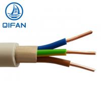 China Building Wire Cable 4 Cores Electrical Cable Wire with Solid Copper Conductor 450 / 750V with PVC Sheath for sale
