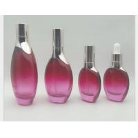 Quality Oval Glass Essential Oil Bottles Dropper Bottles Skincare Packaging Customized for sale